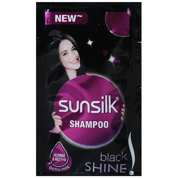 SUNSILK BALCK SHAMPOO 1Rs